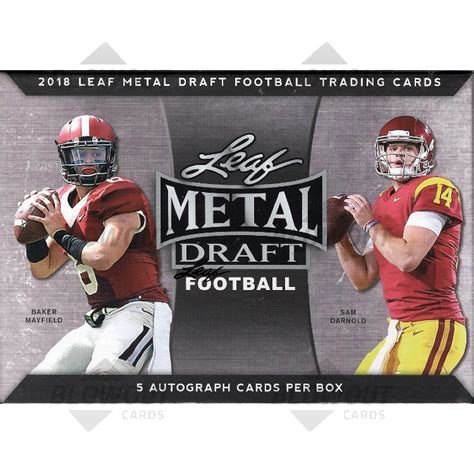 2014 leaf metal draft football hobby box|2014 Leaf Metal Draft Football Checklist, Set Info, .